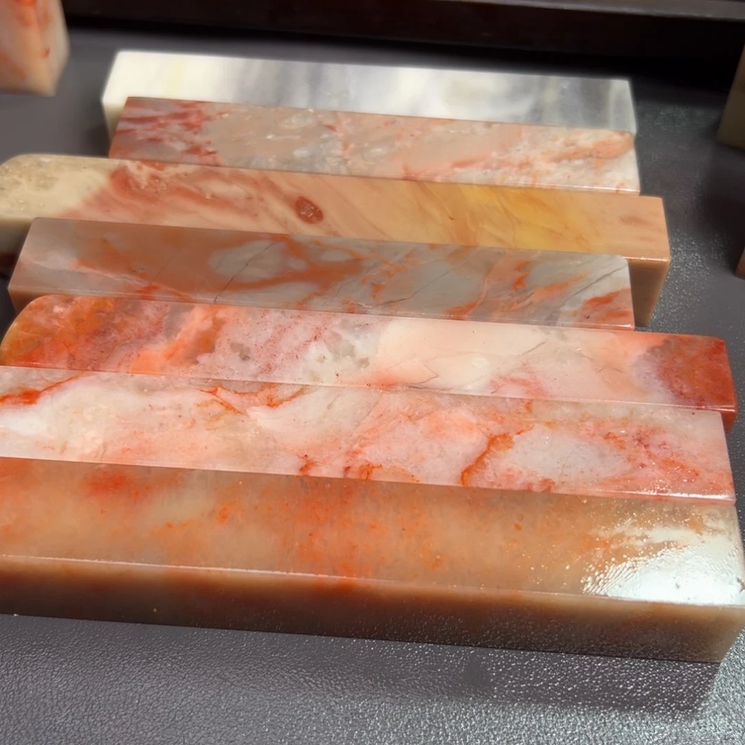 老挝石印石有***刻老挝石