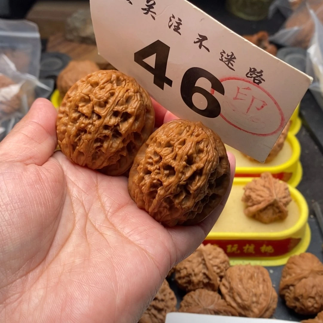 把件文玩核桃将军去年的