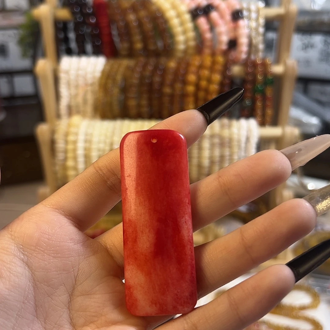 睡***觉桃核吊坠血沁驼骨无事牌