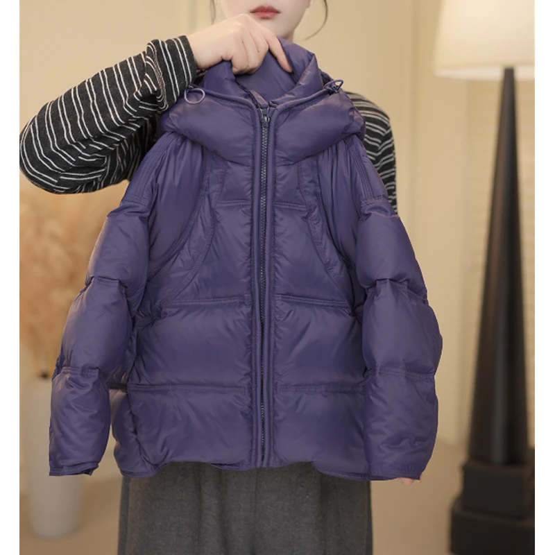 2025男童韩版棉服洋气新款冬季中大儿童保暖加厚连帽棉袄外套上衣
