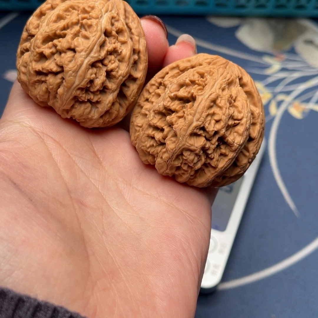 文玩核桃把件粗筋43