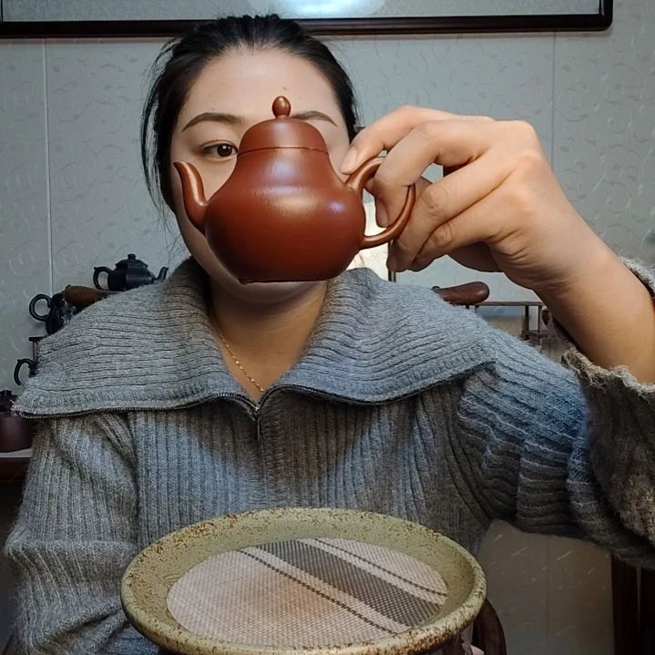 茶壶朱泥大红袍思婷150毫升