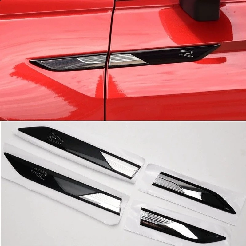 适用22-24款途观L龙耀版原装车门叶子板R侧标车门标叶子板标车贴