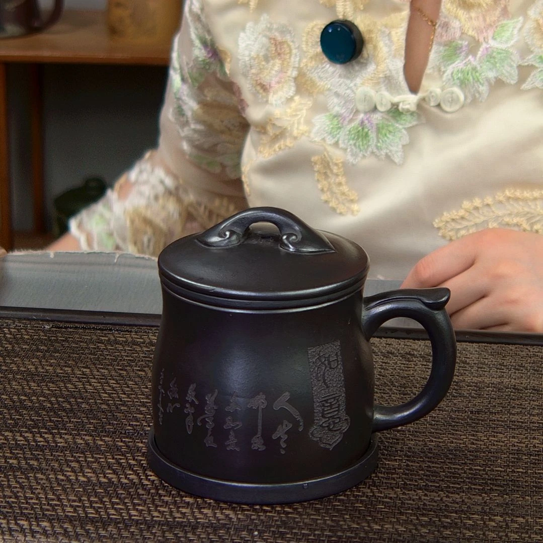 茶杯紫砂高货放漏