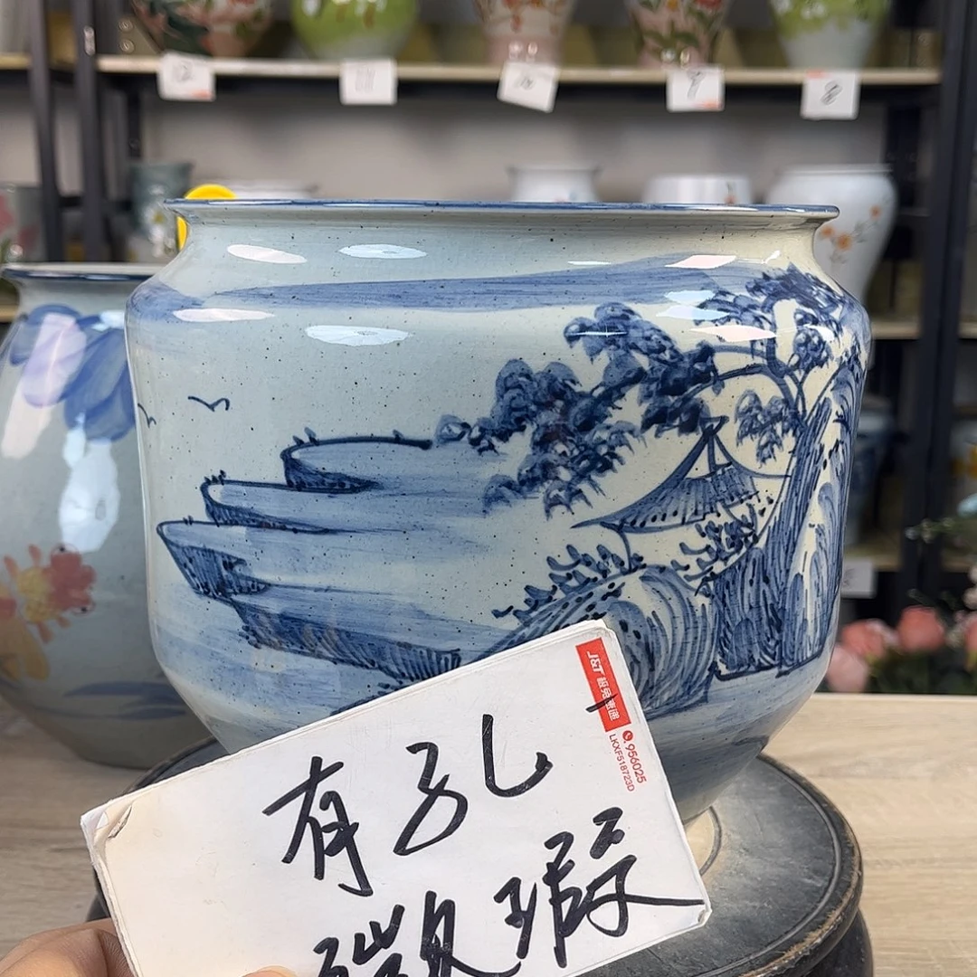 罐1xc景德镇陶瓷花盆