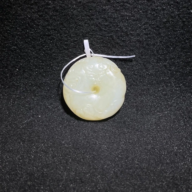 臻藏（8a）和田玉平安扣2507020049