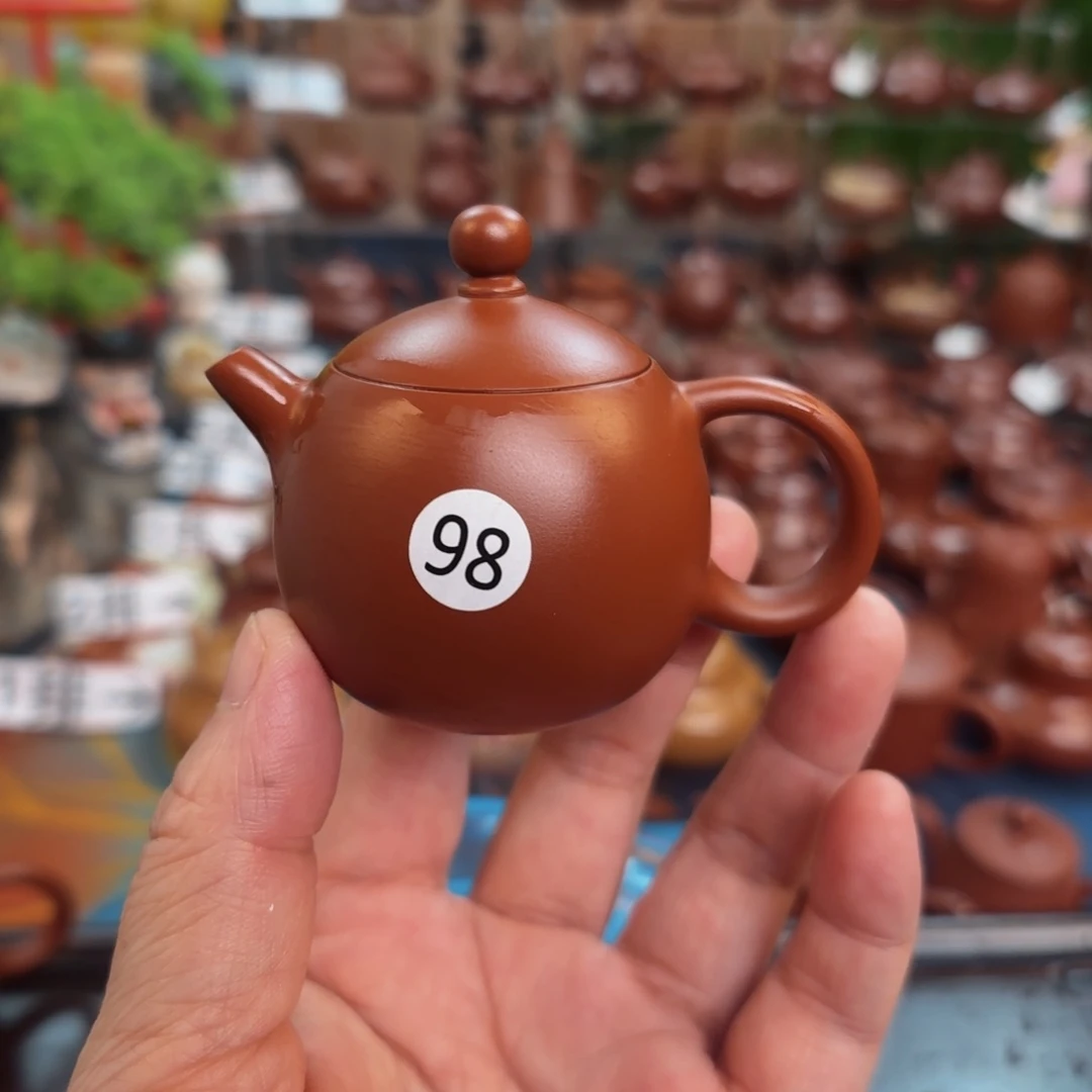 茶壶朱泥朱泥茶壶微瑕50