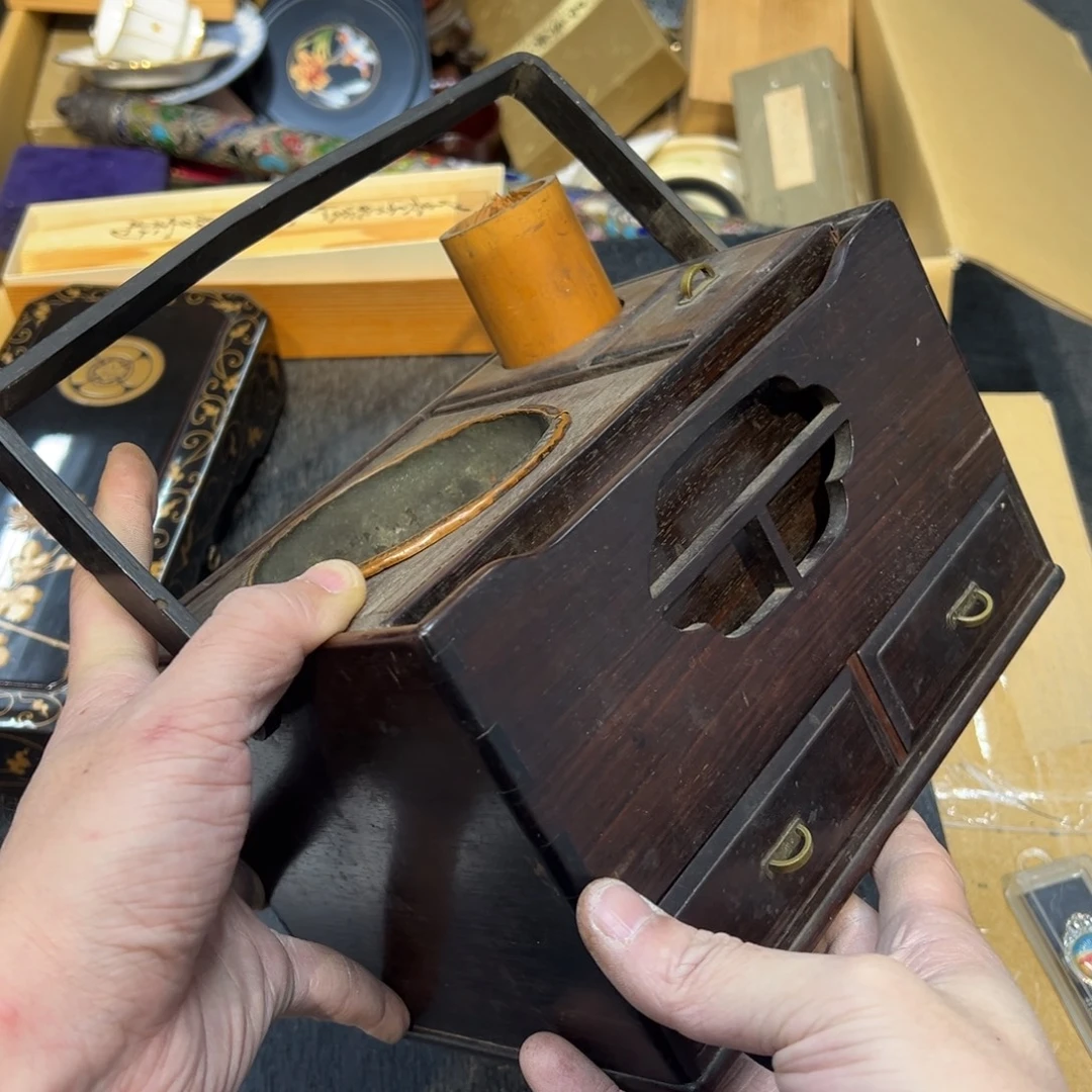 木中古工艺品摆件