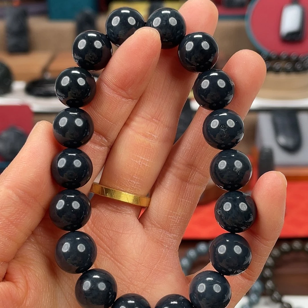 和田玉未镶嵌手串卡12入门级