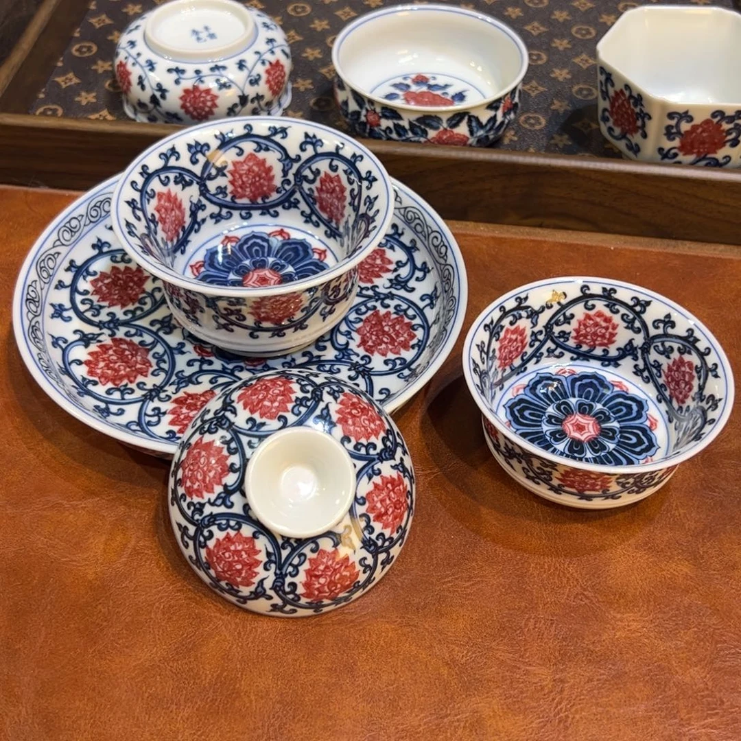 W***陶摆件景德镇陶瓷茶器百宝箱