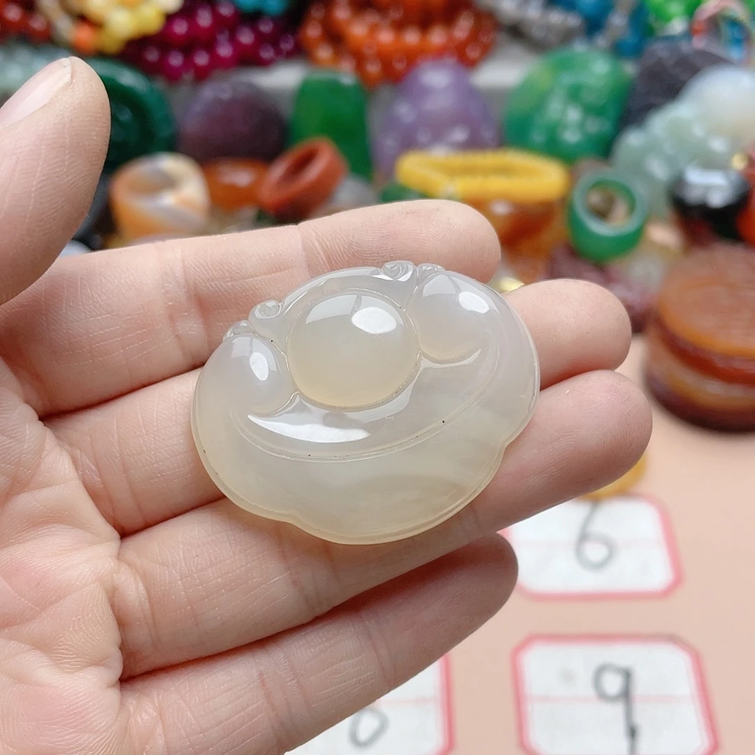 玛瑙/玉髓颈饰合金雨***虹