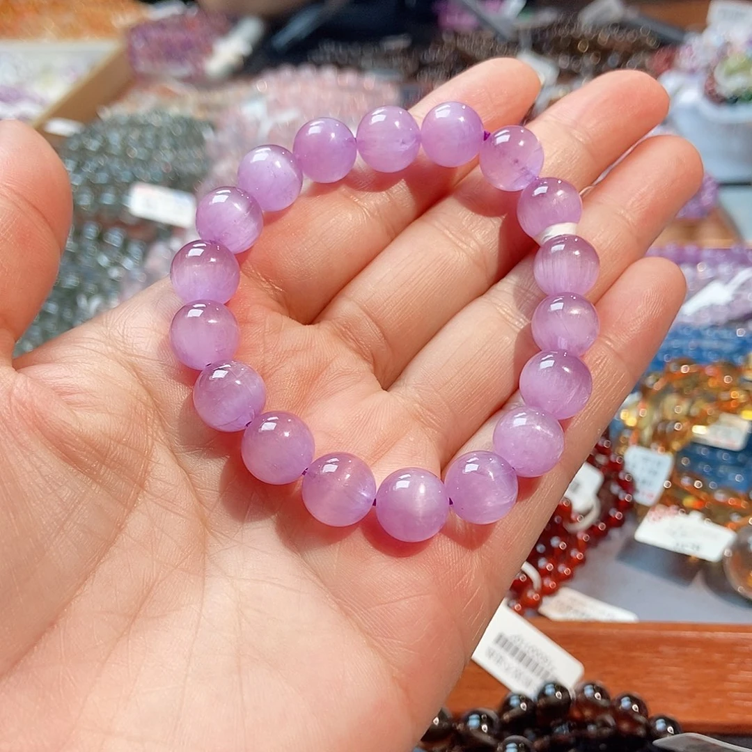 别***@手串锂辉石未镶嵌10毫米