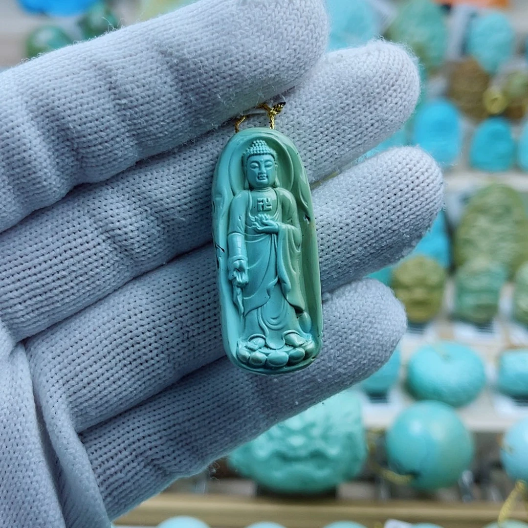 绿松石未镶嵌珠宝奇石