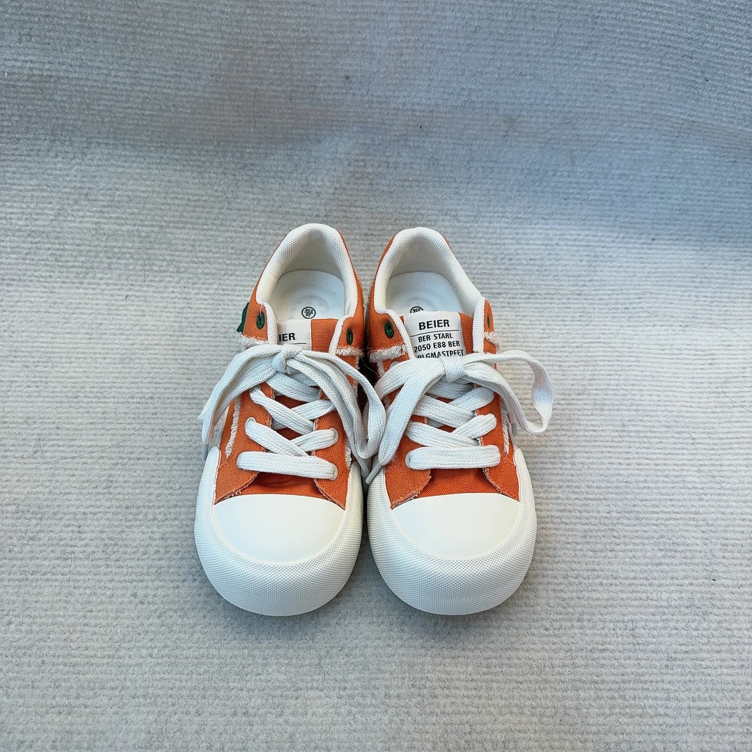 IEF/爱依服2024新款春季女低帮厚底帆布鞋鞋子