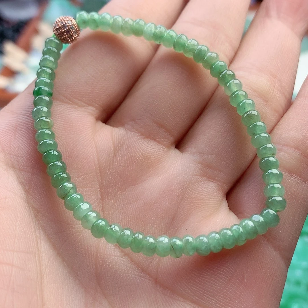 未镶嵌手链翡翠手串