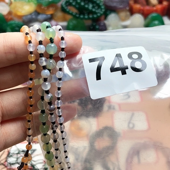 玛瑙/玉髓颈饰合金*️****