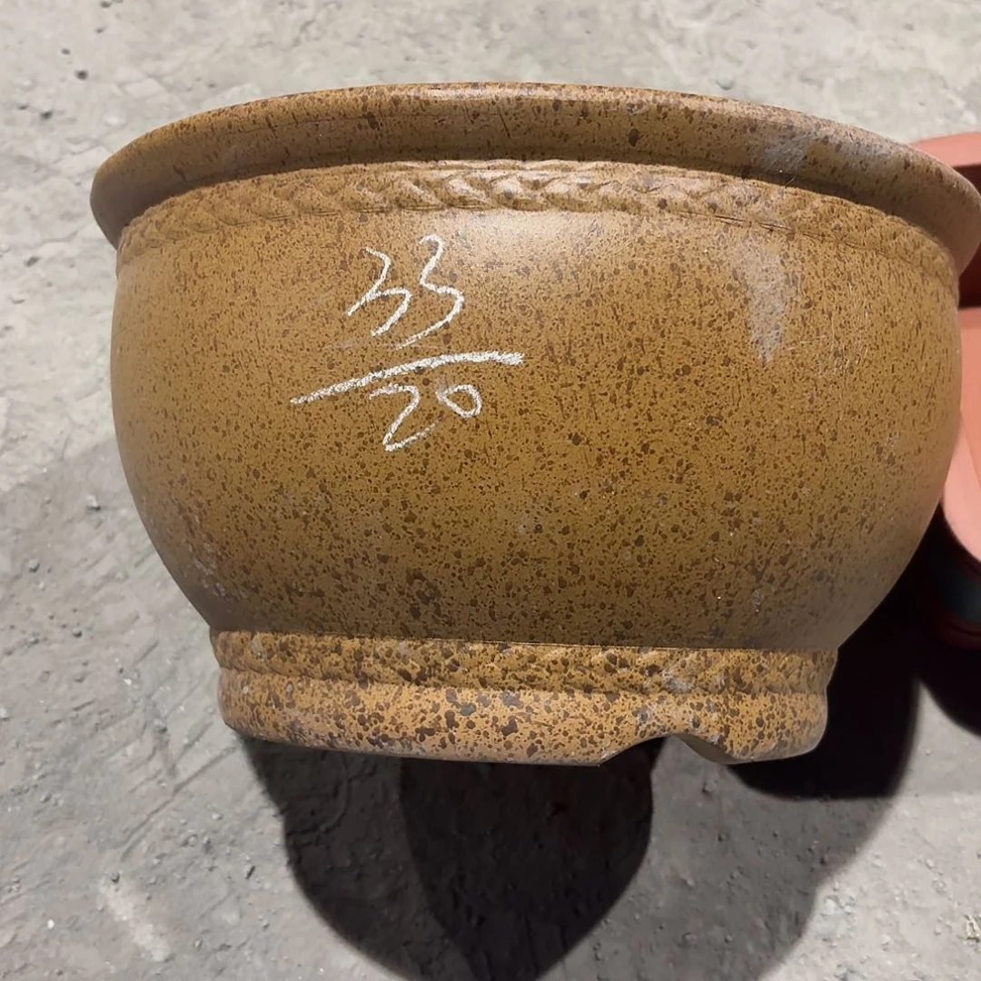 紫砂宜兴紫砂花盆，现货发