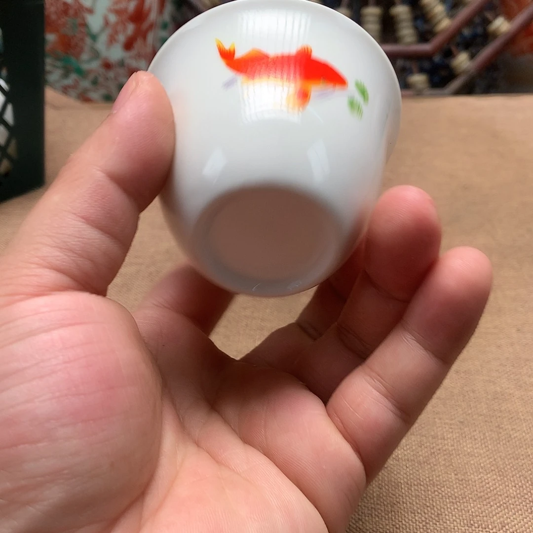 摆件景德镇陶瓷杯子
