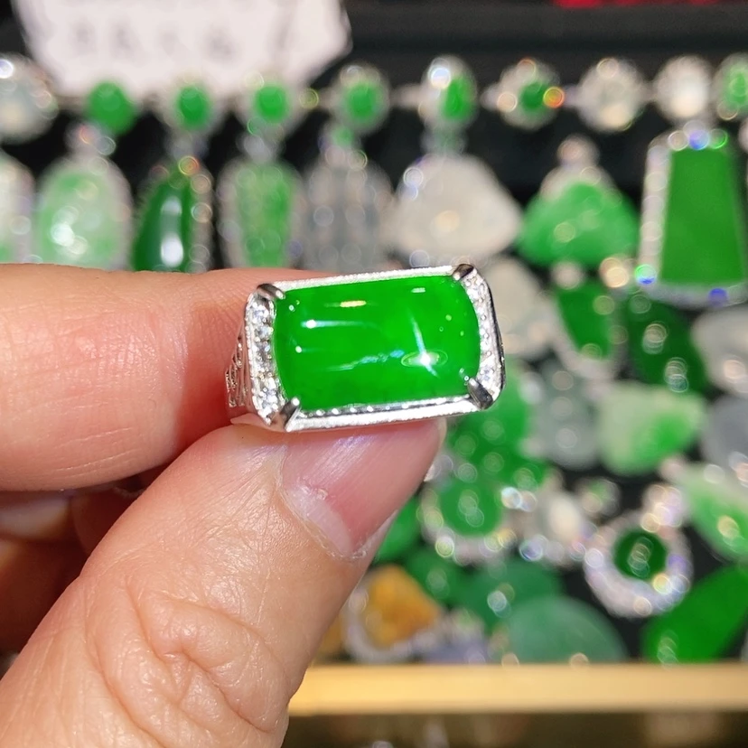 【闪购商品】未镶嵌戒指翡翠天然翡翠