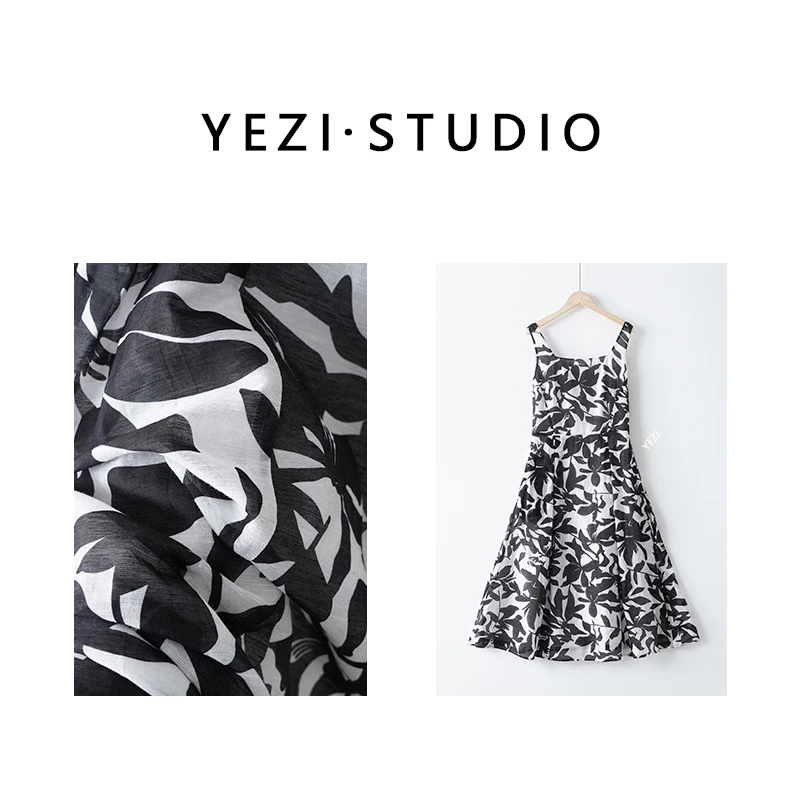 【花影墨兰】法式方领茶歇连衣裙24231551