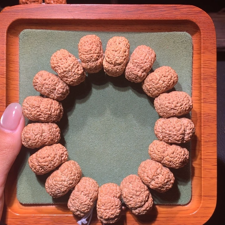 手串金刚菩提25+定制款夹板菠萝蜜