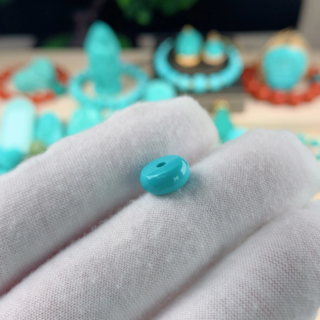 绿松石配珠卡9.5未镶嵌