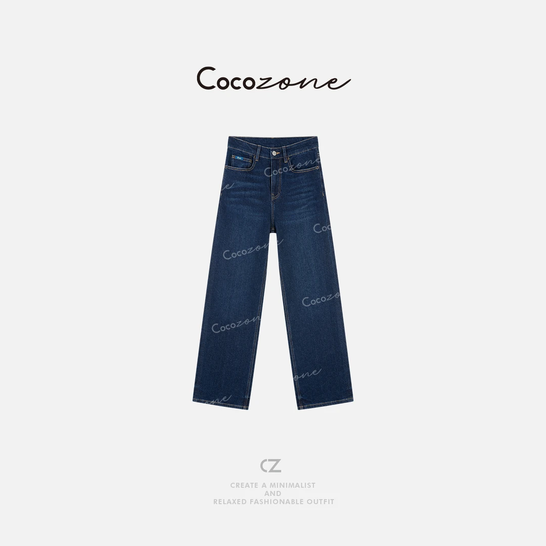 COCO ZONE 刘一一 “主角牛仔”舒适耐久质感牛仔裤 CD1A1121