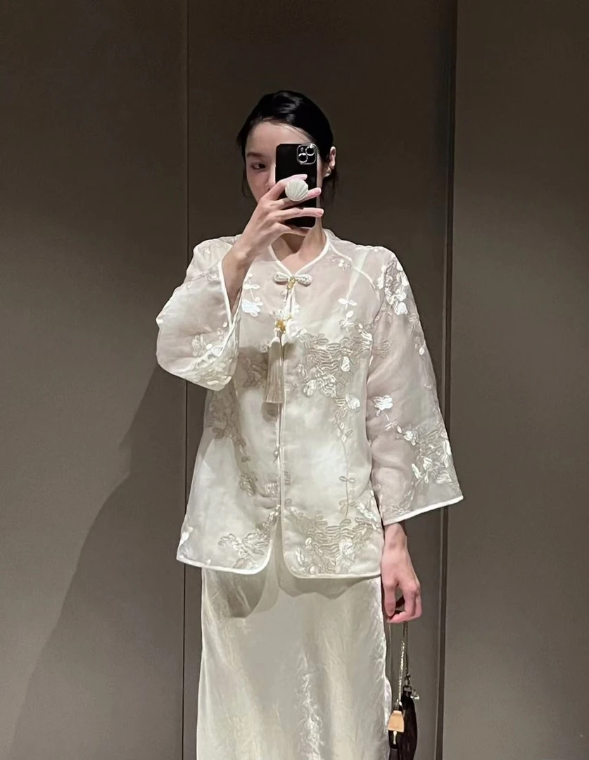 休闲新中式女装直播间国风国风女装秋冬