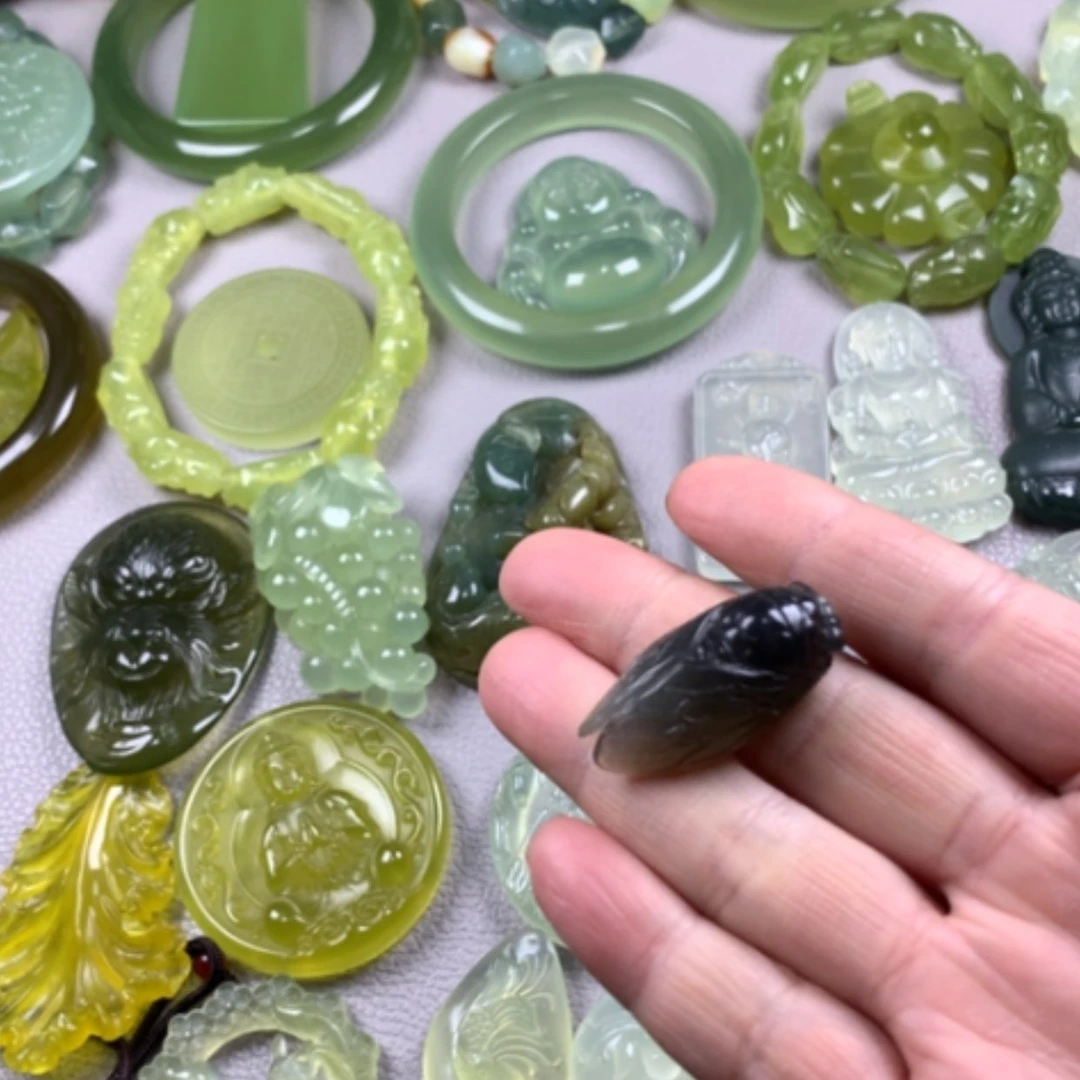 【闪购商品】未镶嵌蛇纹石玉2025新款岫玉