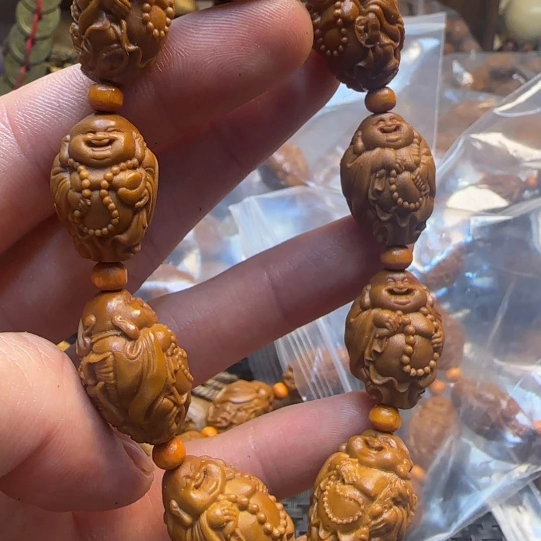 手串/手链橄榄核瑞兽弥勒