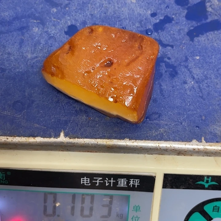 定制琥珀未镶嵌H***锅裸石