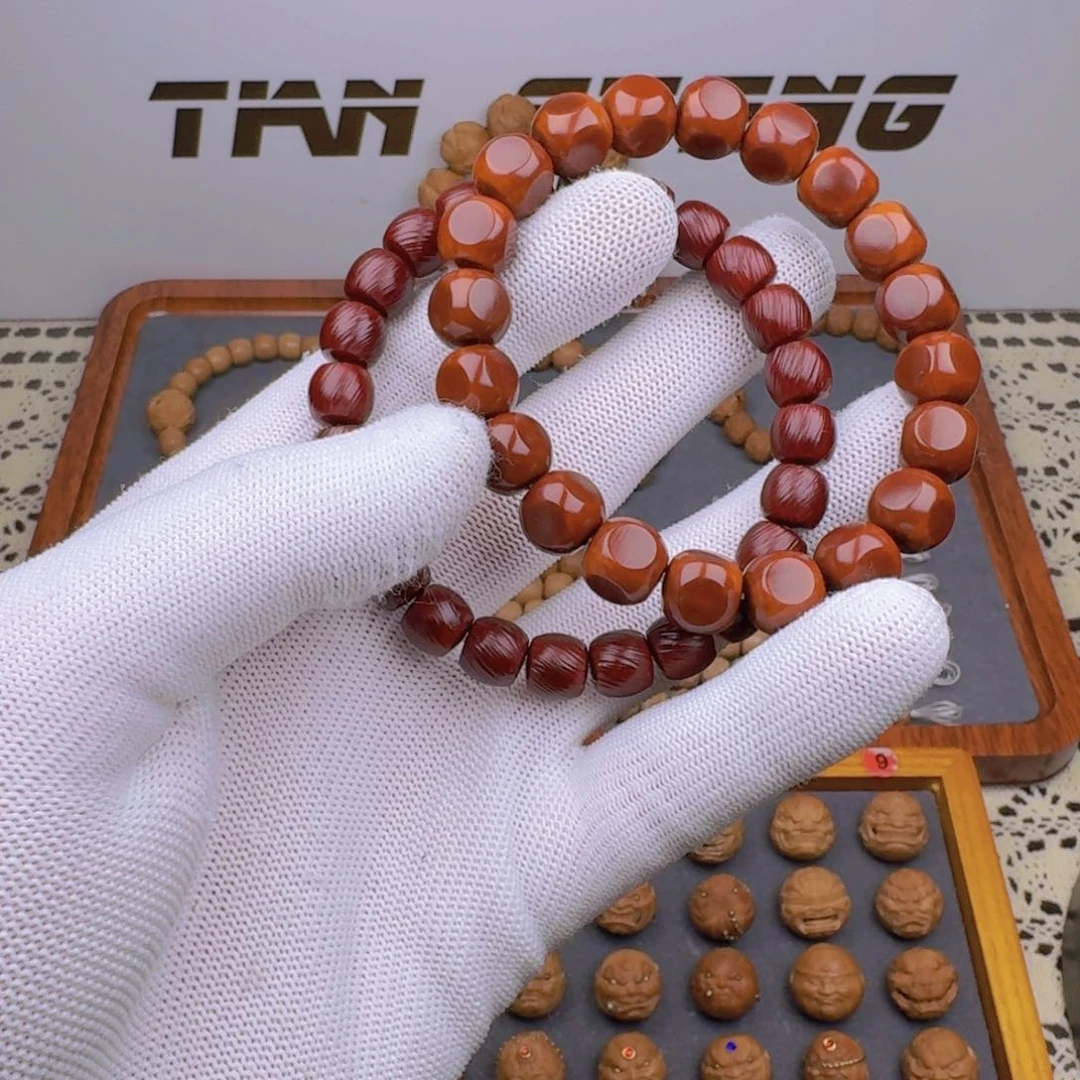 猴头核桃手串牛***人红串