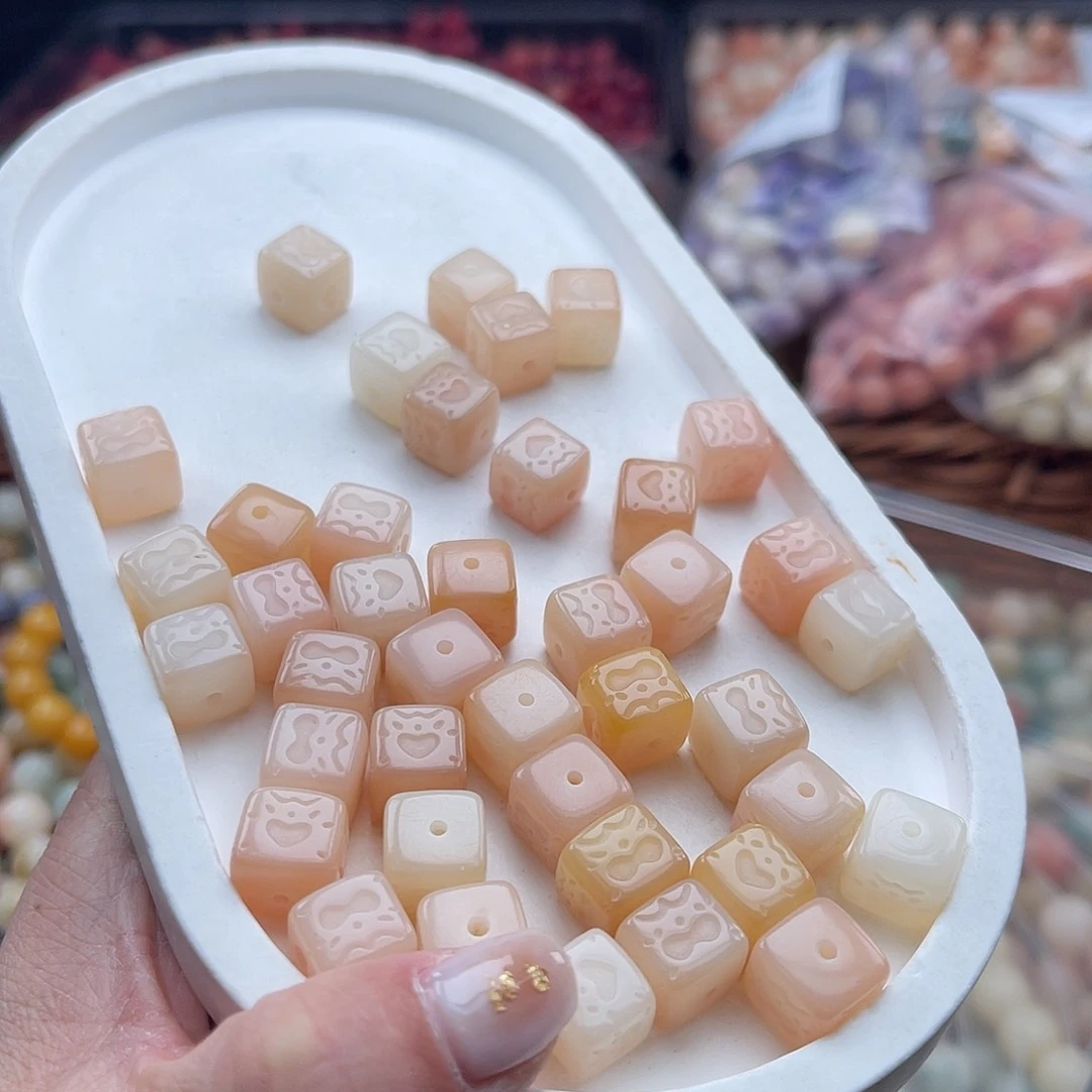 白玉菩提吊坠Z/11mm/5+5颗福利不售后