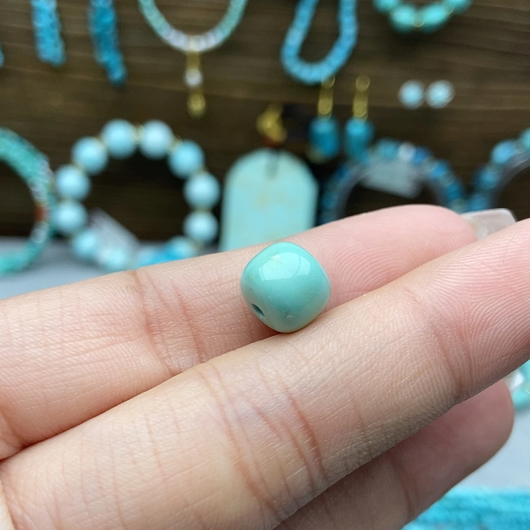 绿松石未镶嵌卡9.5老型