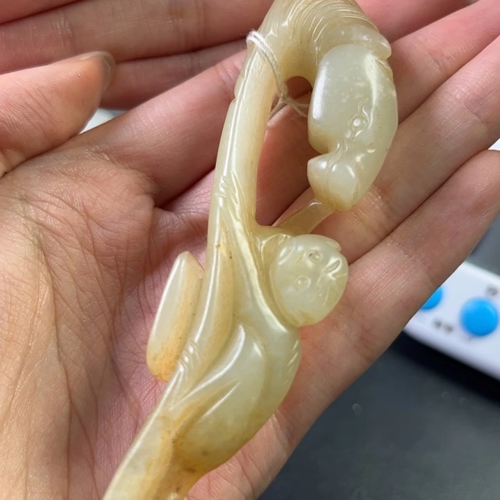 和田玉把件未镶嵌变****3