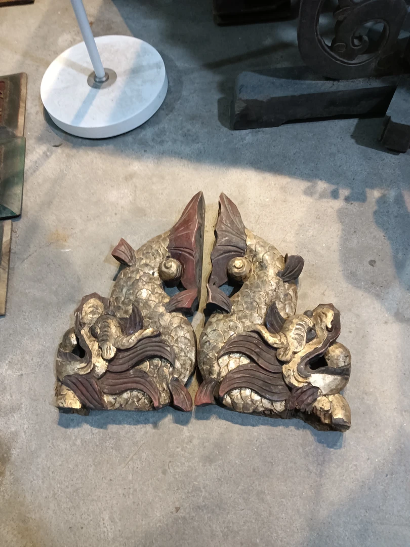 实木木雕古建筑装饰角花雕刻艺术品