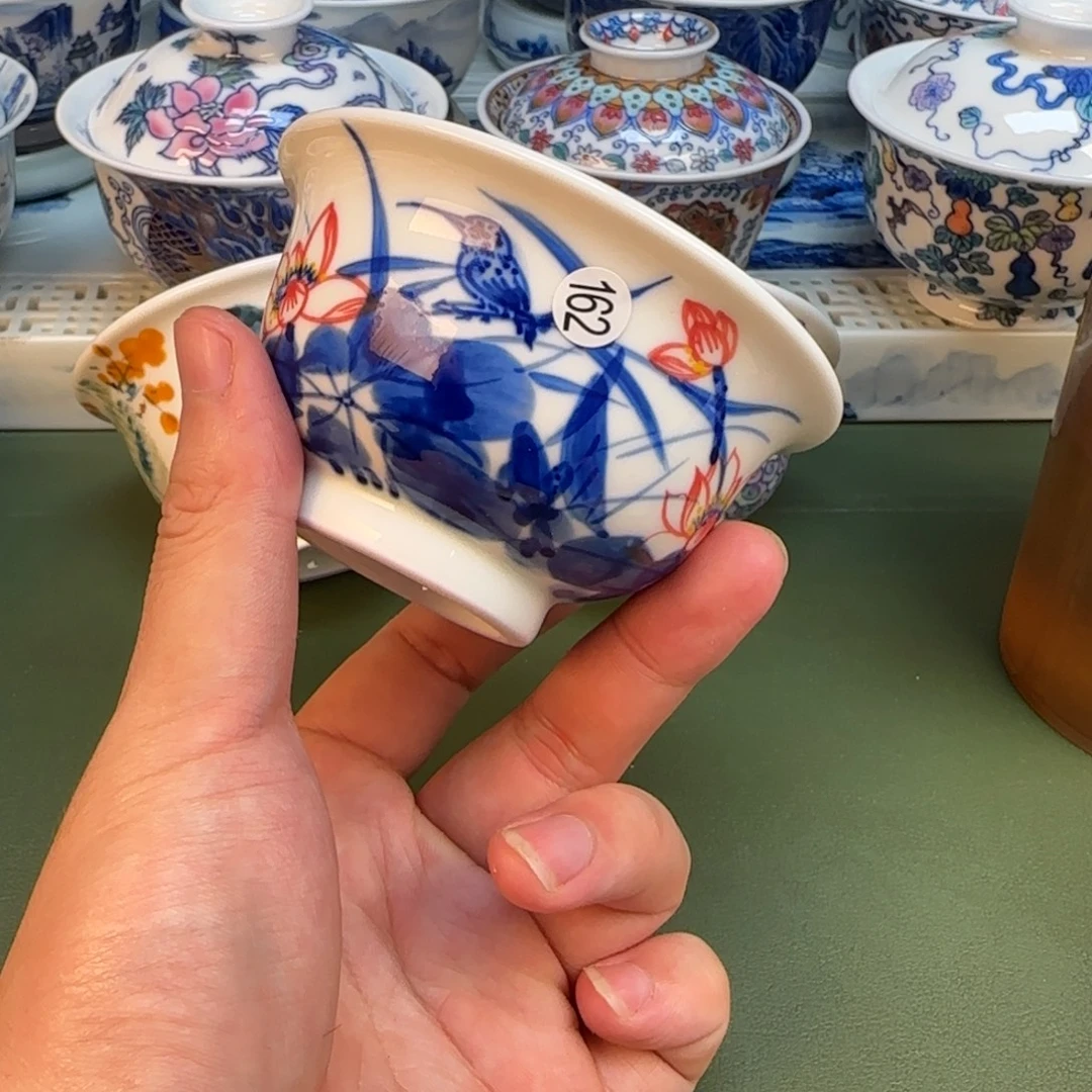 彦祖纯手工手绘茶具162