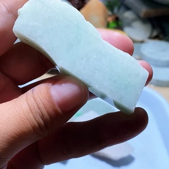 翡翠散珠边角料124