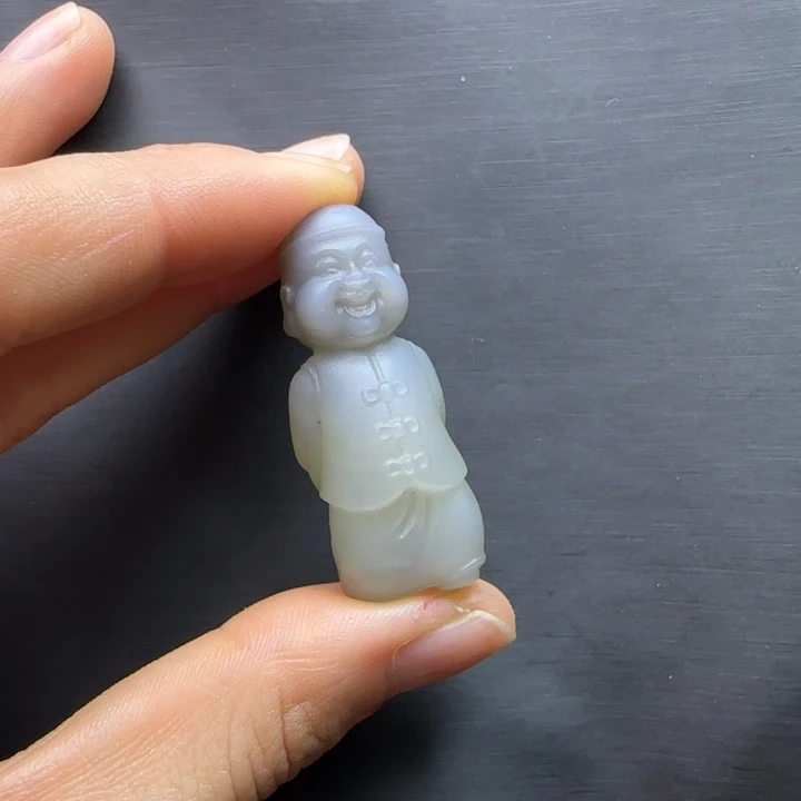宋***科和田玉未镶嵌挂件