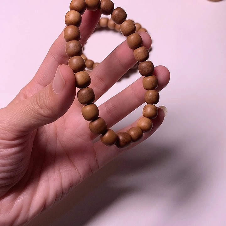 檀香木手串/手链檀香0.8单圈老邢