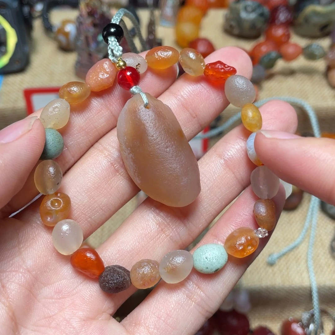 玛瑙/玉髓手链合金