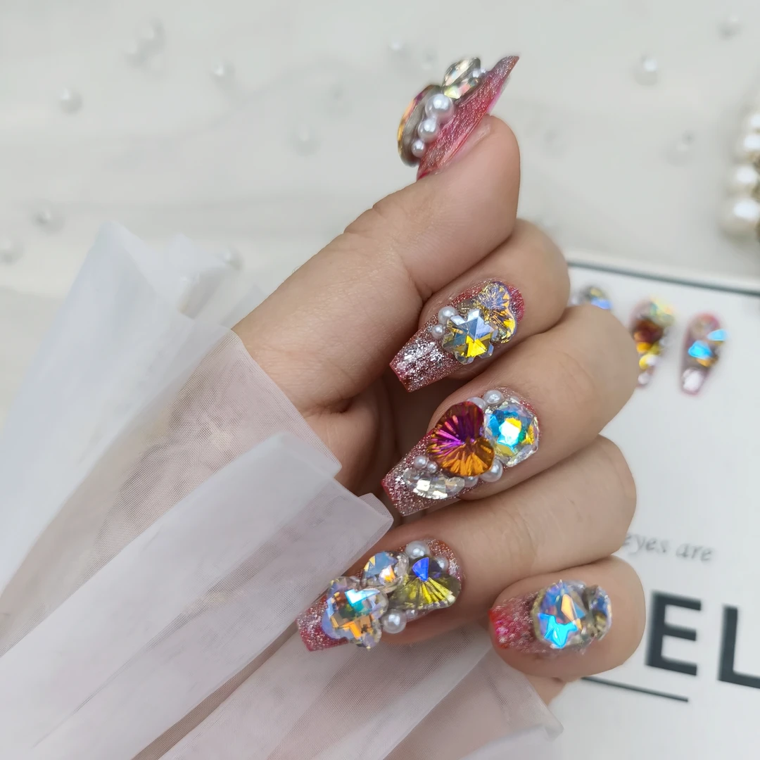 月光星空穿戴美甲