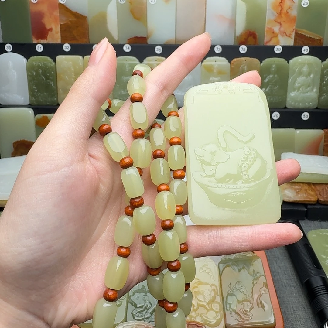 无非金属方解石玉