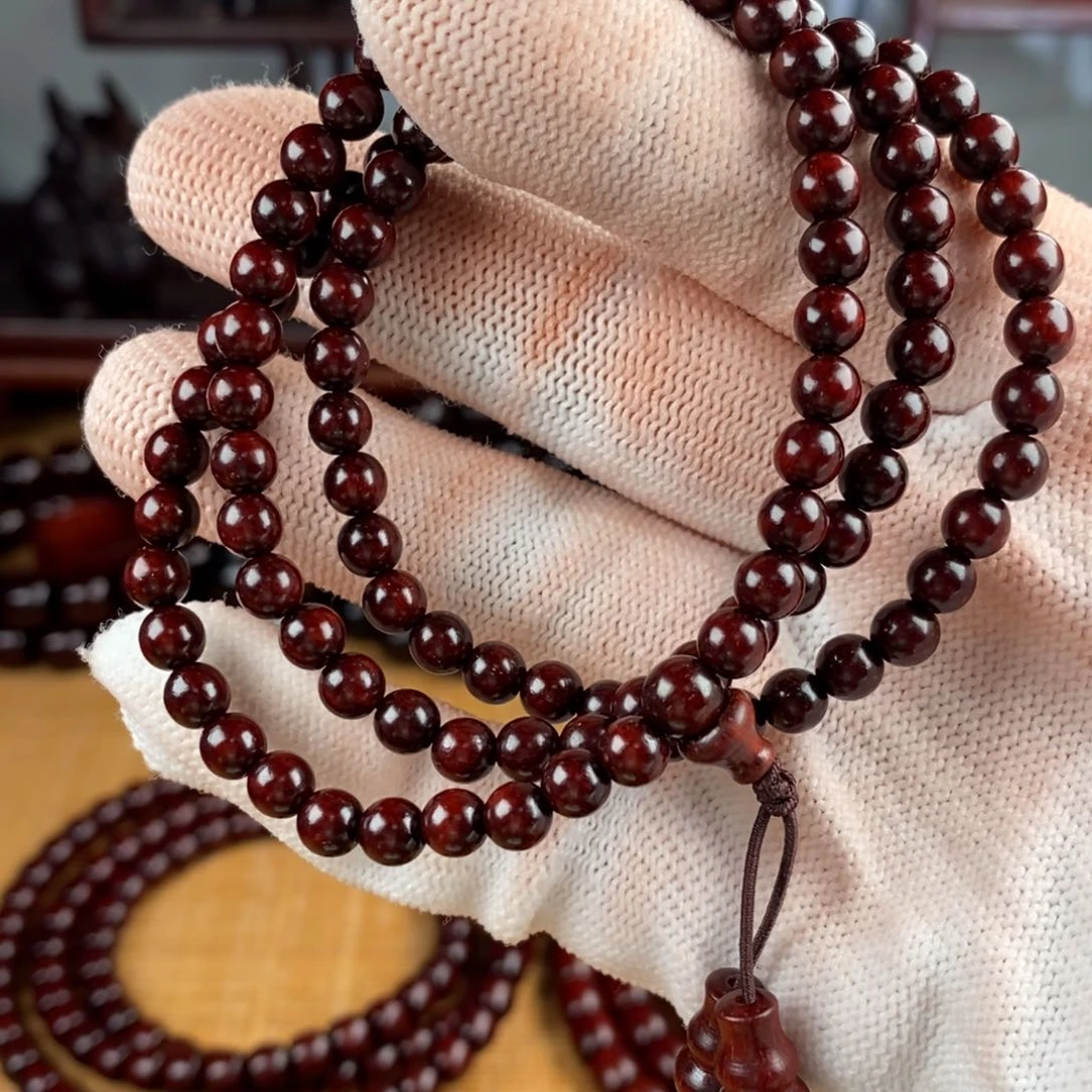 小叶紫檀手串/手链简*·紫檀