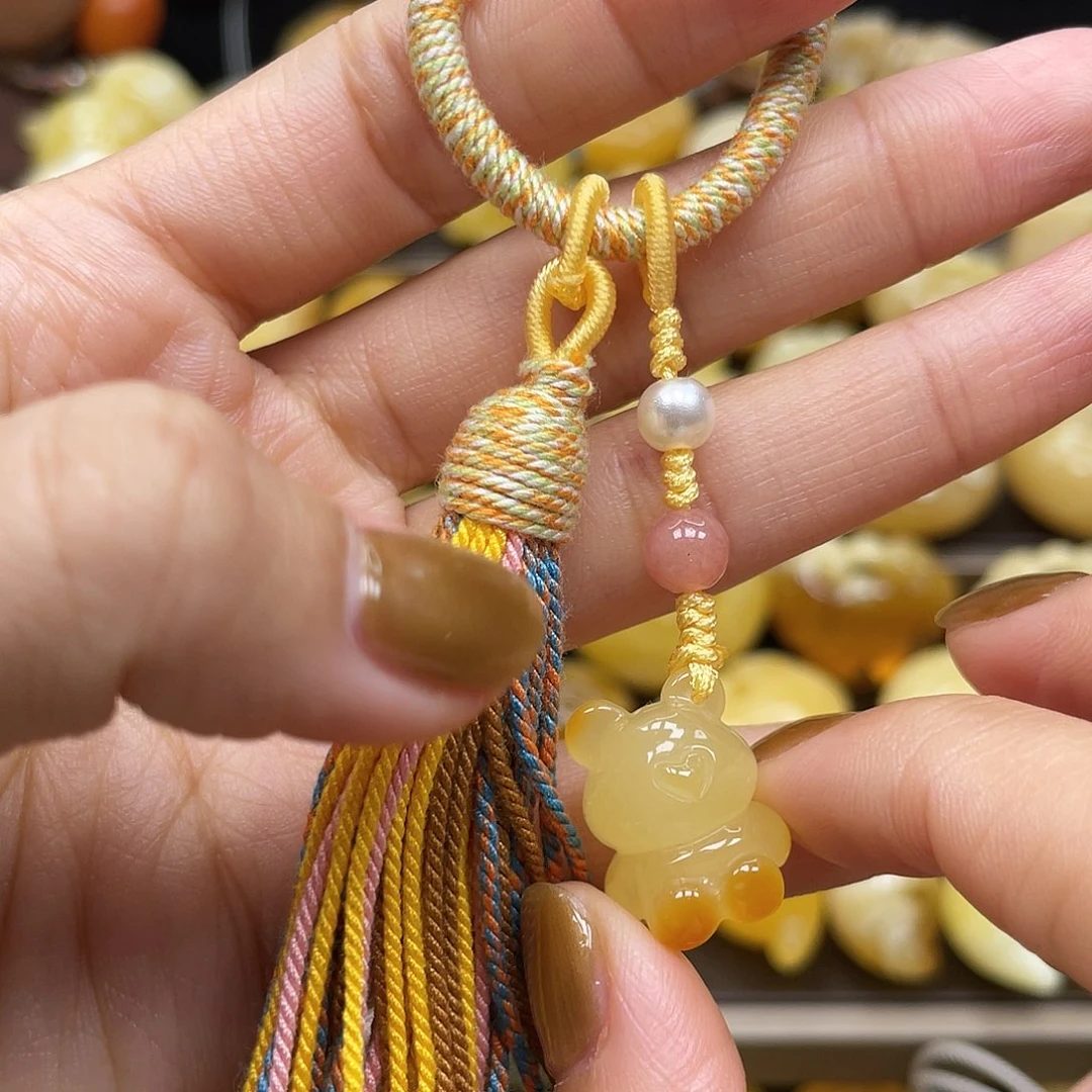 蜜蜡裸石未镶嵌蜜蜡