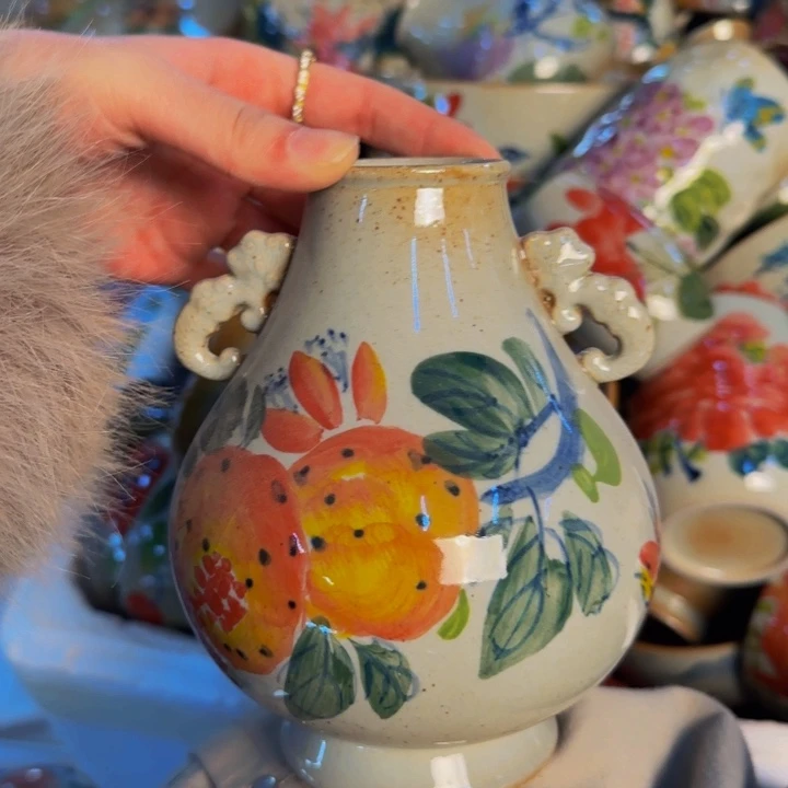 瓷片景德镇陶瓷手工手绘