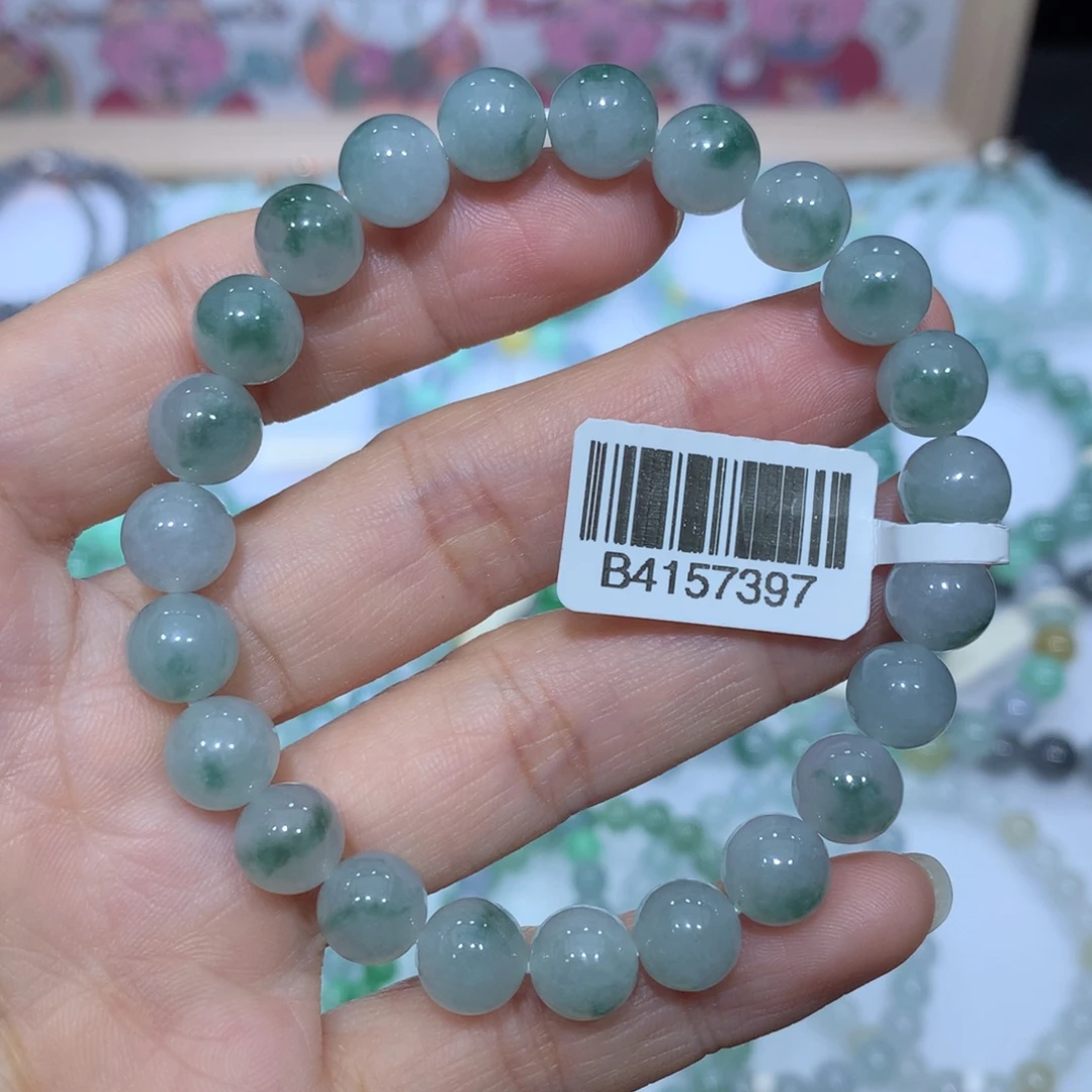 翡翠未镶嵌手链天然