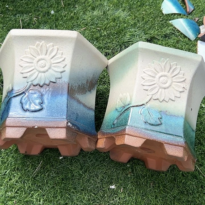 紫砂花盆口20高17福利价。。。。。。。。。