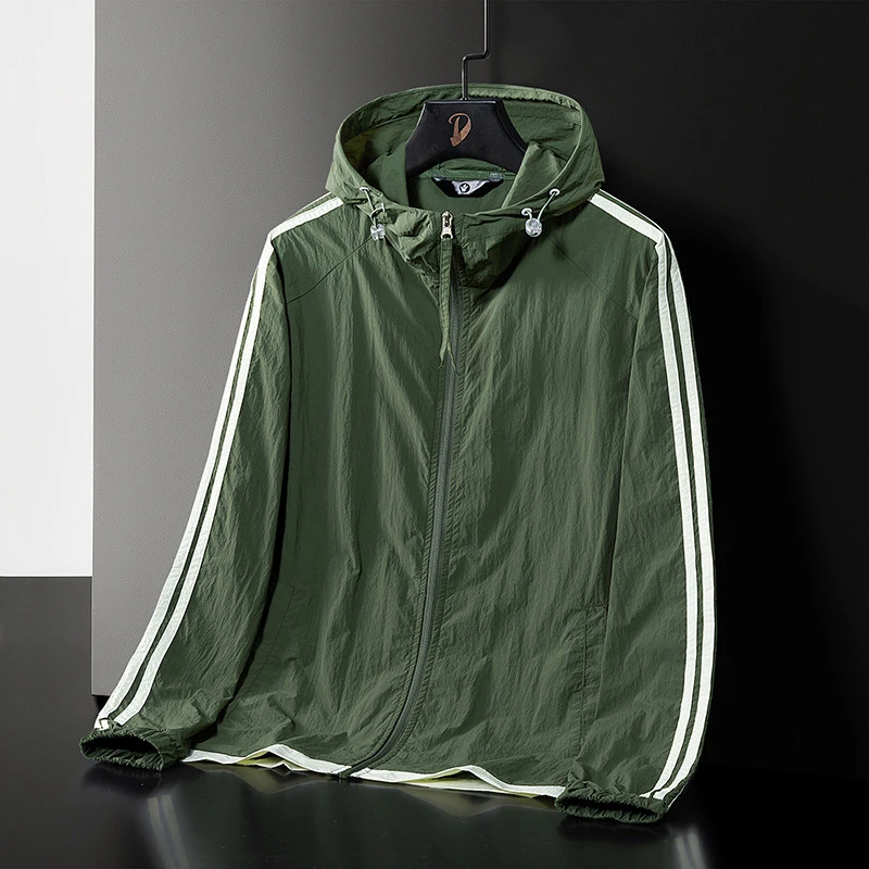 衣夏季男士时尚皮肤衣户外防紫外线情轻薄款休闲服外套男防晒衣