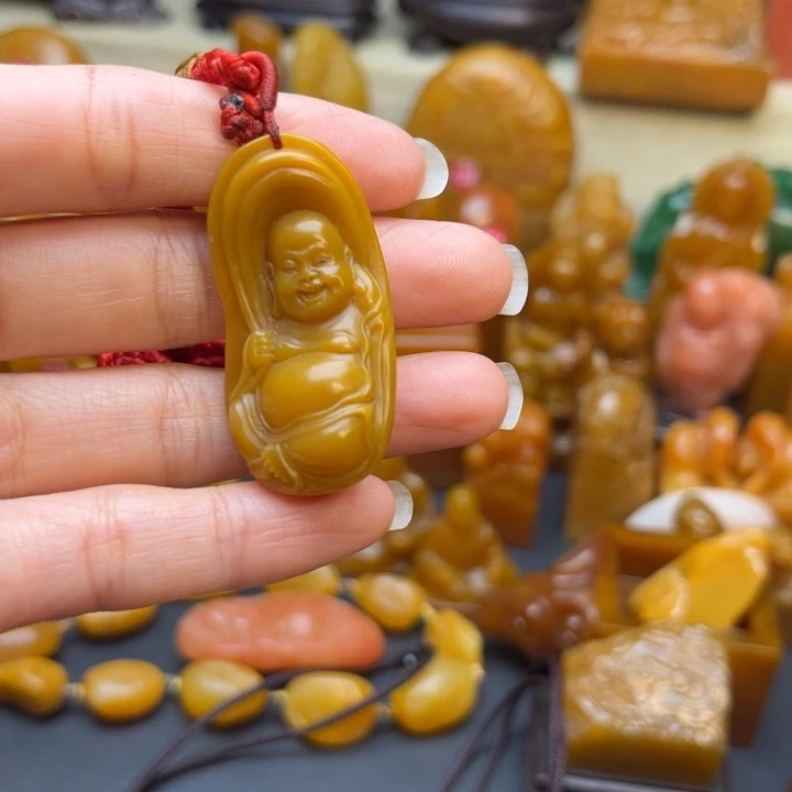辽***贵寿山石印石题材：工艺品